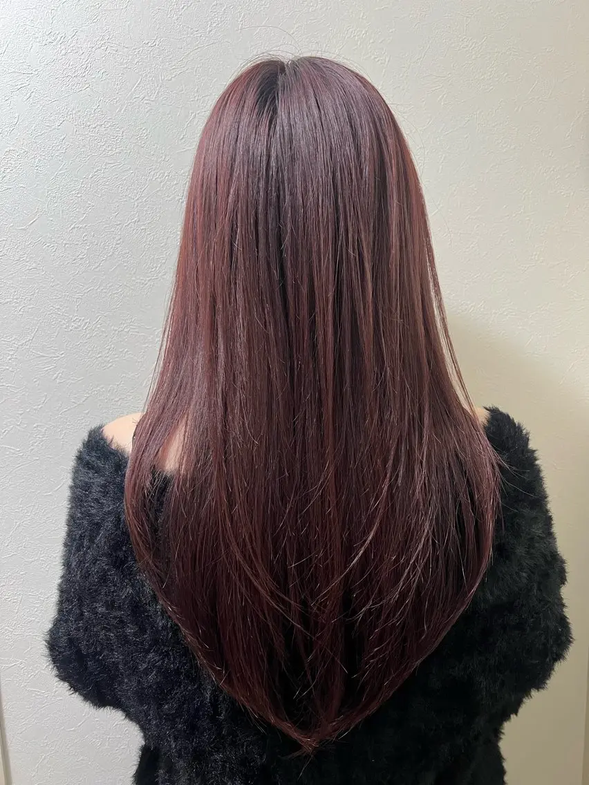 ロング カット ヘアカラー 🩶レイヤーカット/ さわ🩶のヘアスタイル