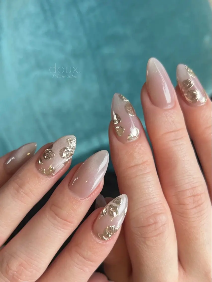 ネイル マグネットネイル ハンドネイル doux. nailのネイルデザイン