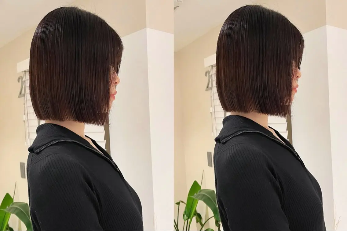 ショート カット ヘアカラー トリートメント Bonheur銀座 /runaのヘアスタイル