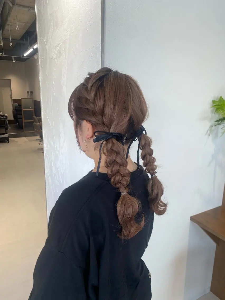 ロング ヘアアレンジ ヘアセット STYLE 茅ヶ崎店のヘアスタイル