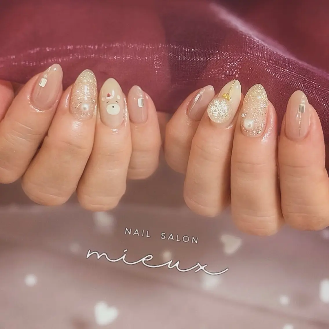 ネイル ハンドネイル nailsalon mieuxのネイルデザイン