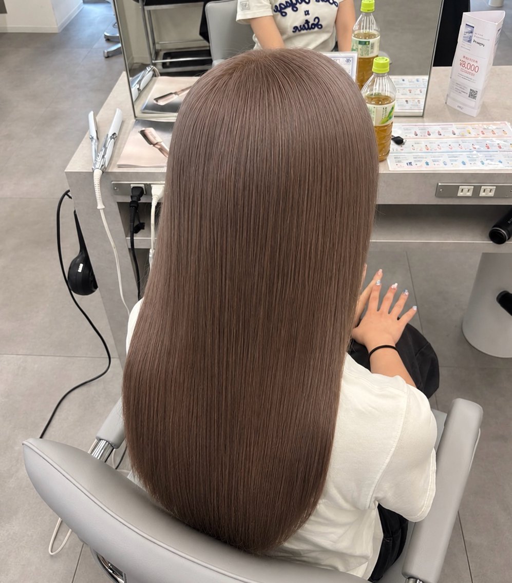 ロング カラー レディースハイトーン 🎀 RIONのヘアスタイル