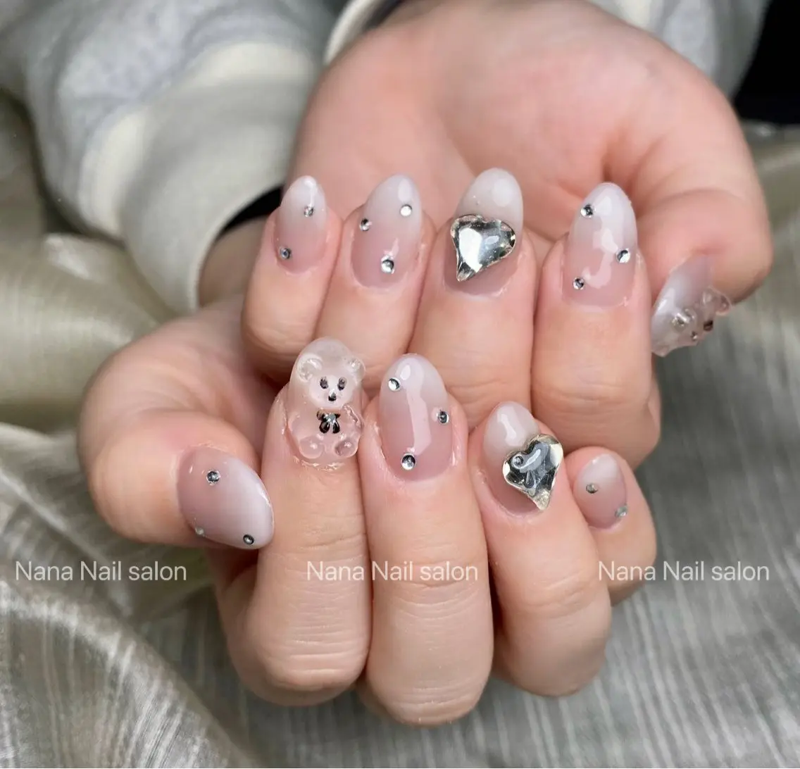 ネイル 持ち込み ハンドネイル Unicorn Nail原宿表参道のネイルデザイン