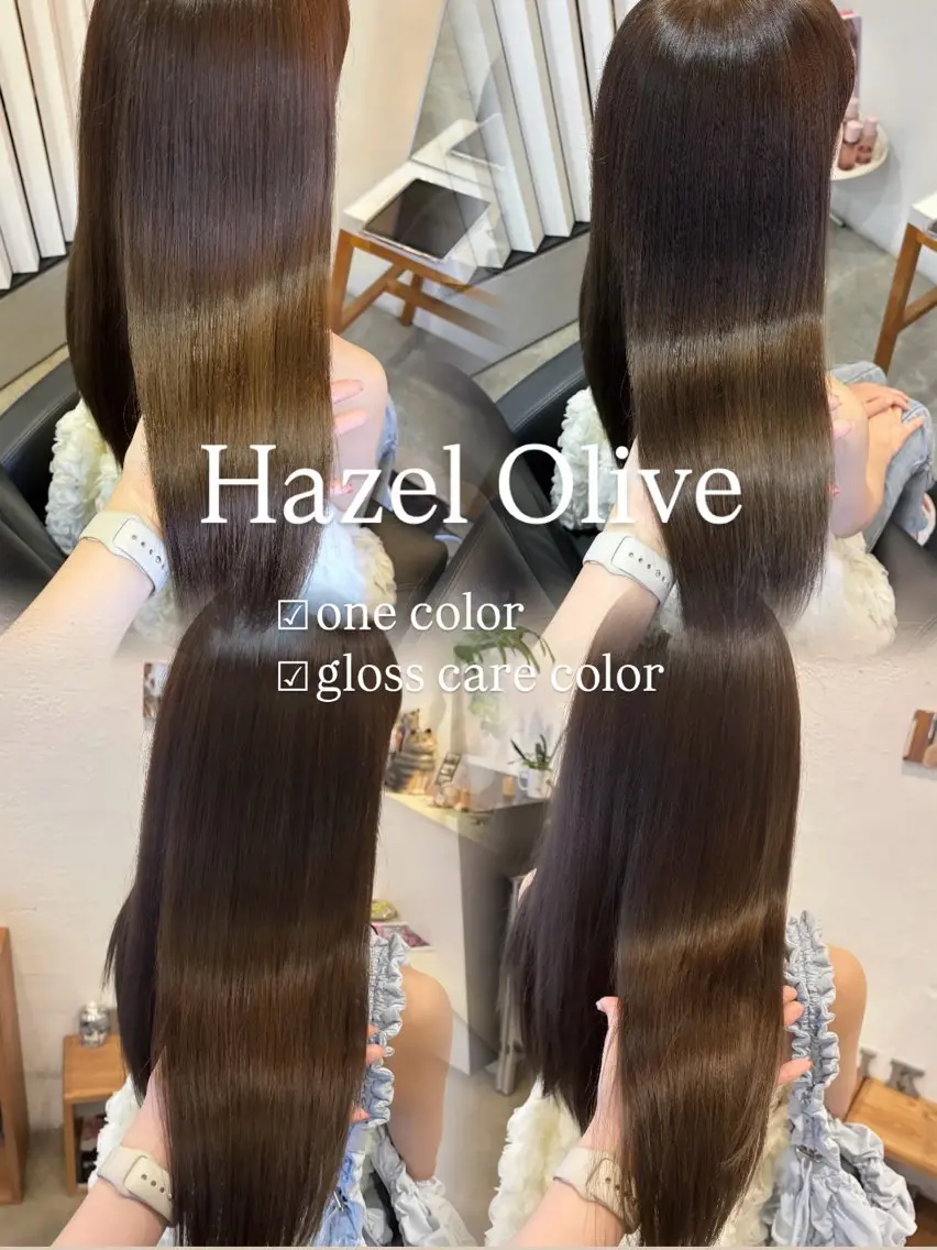 カラー ベージュカラー ケアカラー 透明感カラー ヘアカラー トリートメント ヘッドスパ 🎀透明感カラー🎀 Yurinoのヘアスタイル