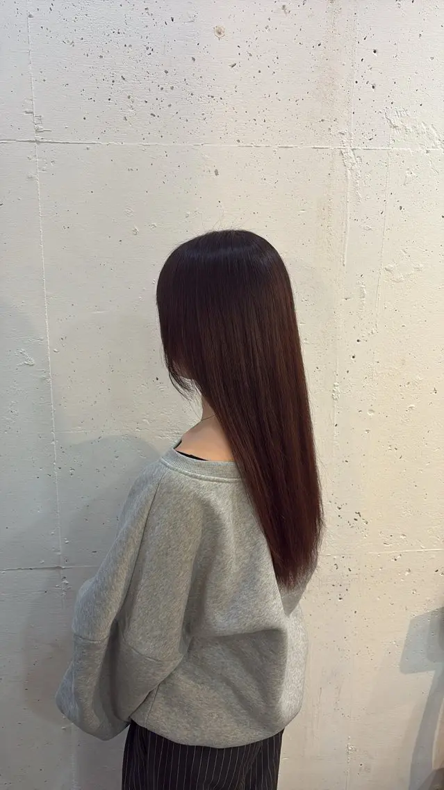 カラー ブラウンカラー ピンクカラー 江頭 諒晟のヘアスタイル
