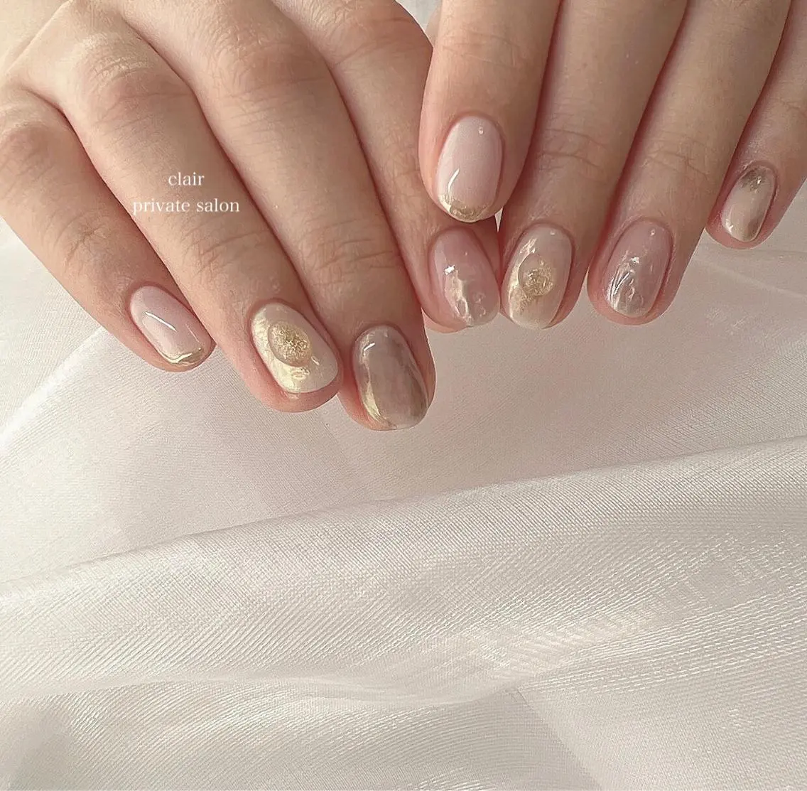 ネイル ハンドネイル ハンドケア nail salon una.のネイルデザイン