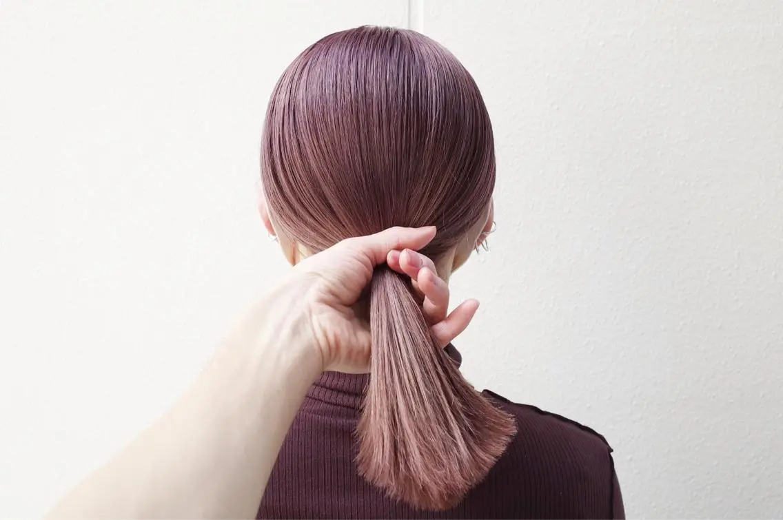 ミディアム カラー ヘアカラー suvvy hairsalonのヘアスタイル