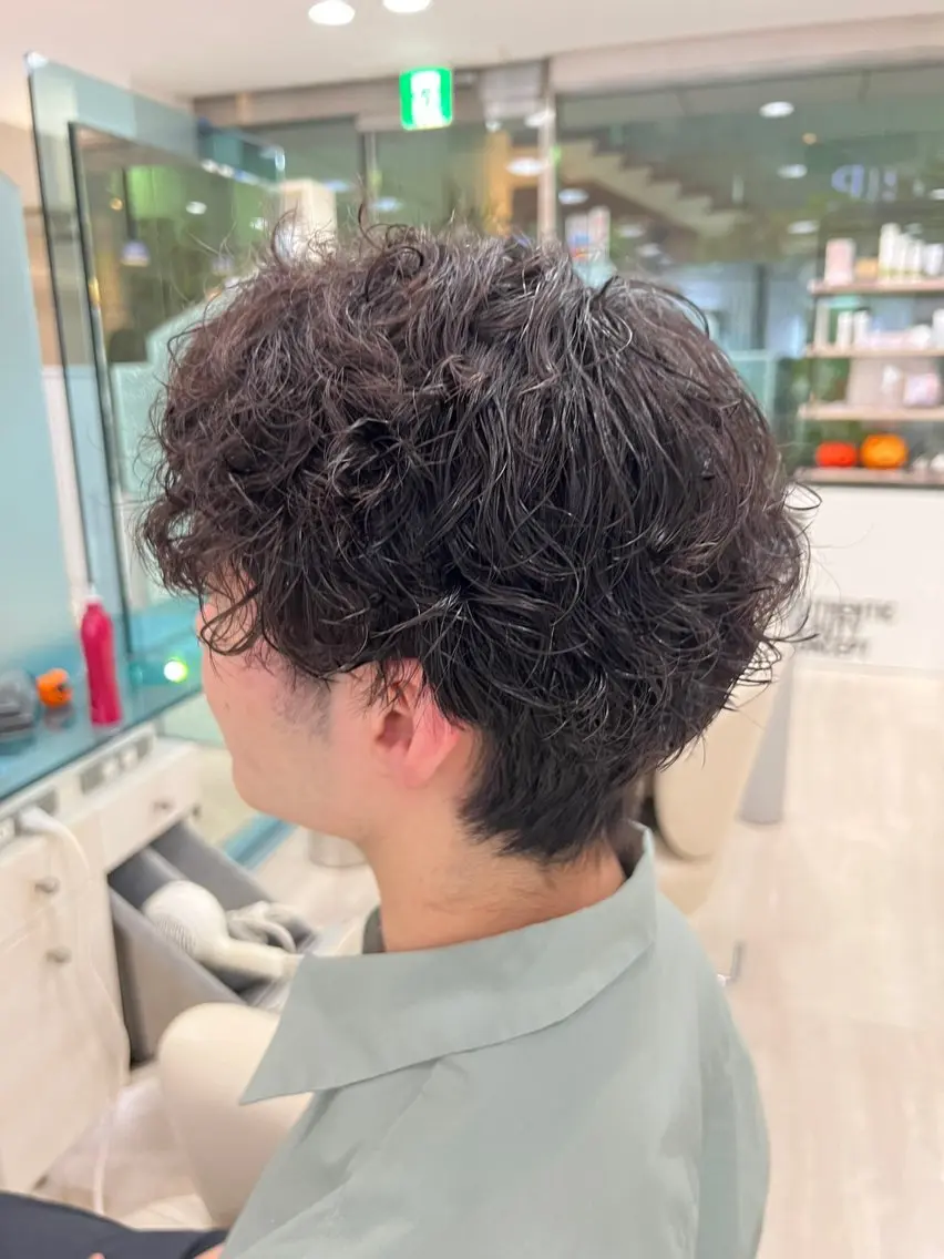 【メンズカット💇+パーマ🌀】の写真