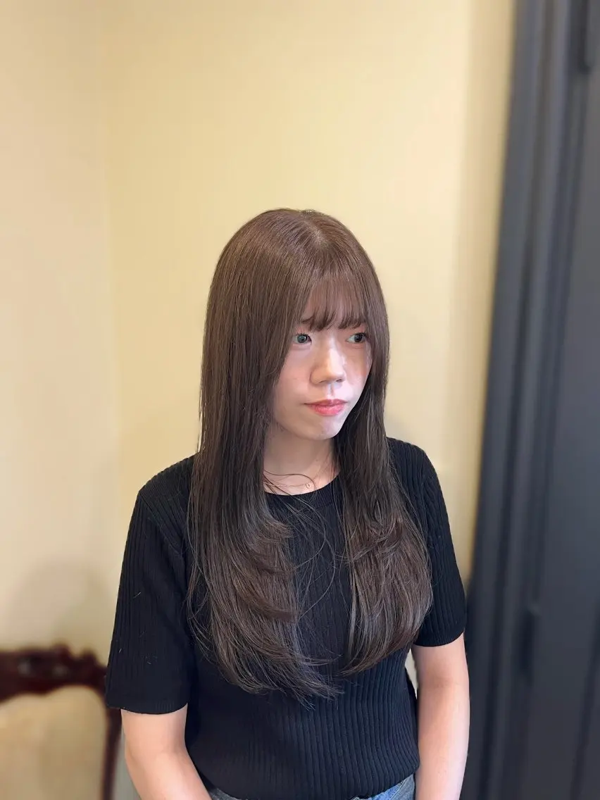 ロング ヘアカラー トリートメント みゆ/ カラーリスト🎀のヘアスタイル