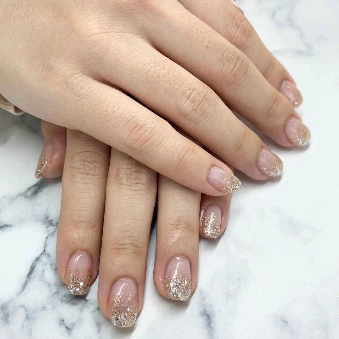 「人気No.1✨うるつやラメグラorワンカラー💅当日OK」🌸オフなし🌸の写真
