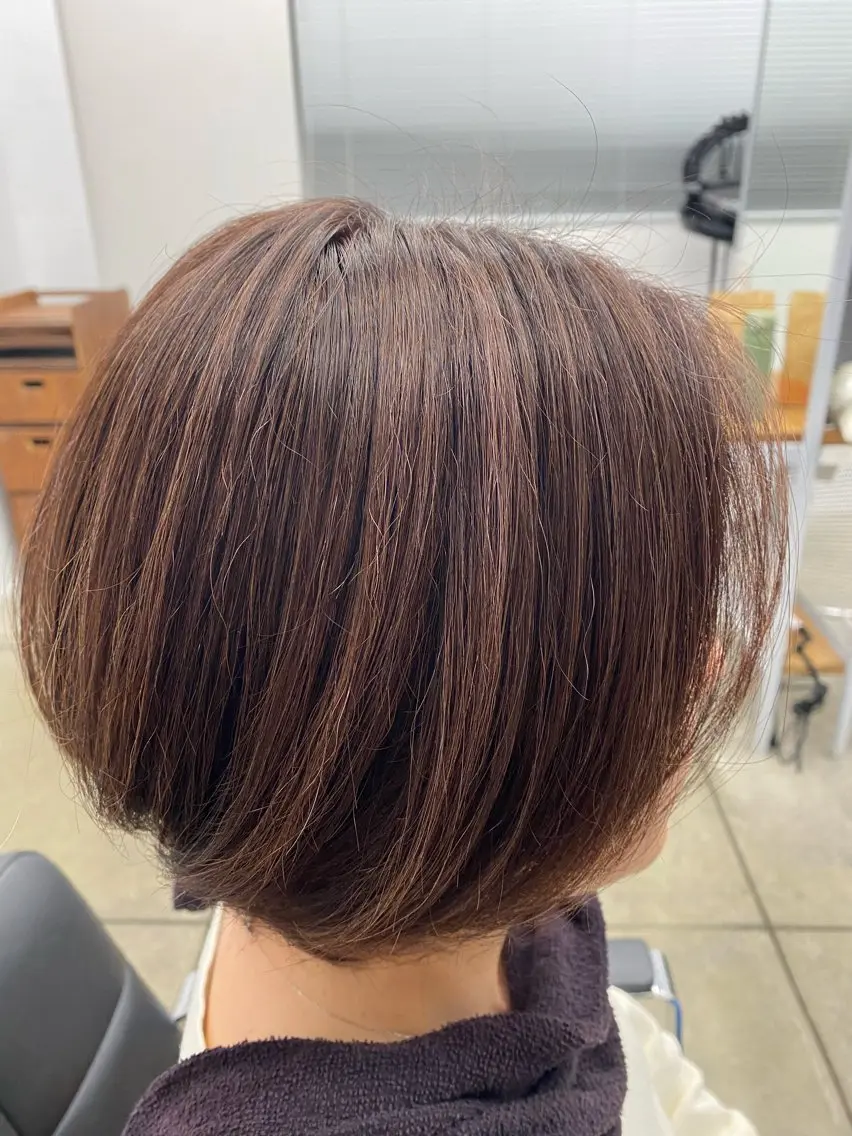 カラー ハイライトカラー ピンクカラー 中村 ひなののヘアスタイル