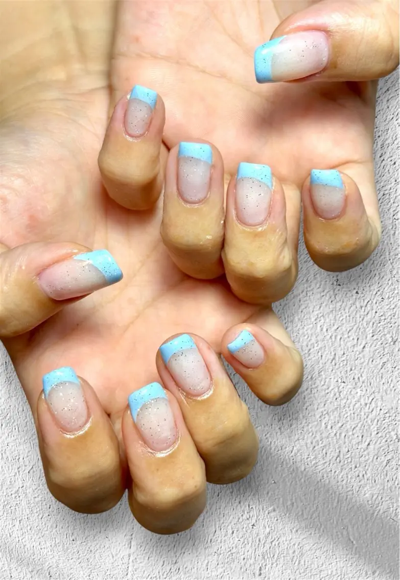 ネイル フレンチネイル ハンドネイル GéRanium Harukaのネイルデザイン