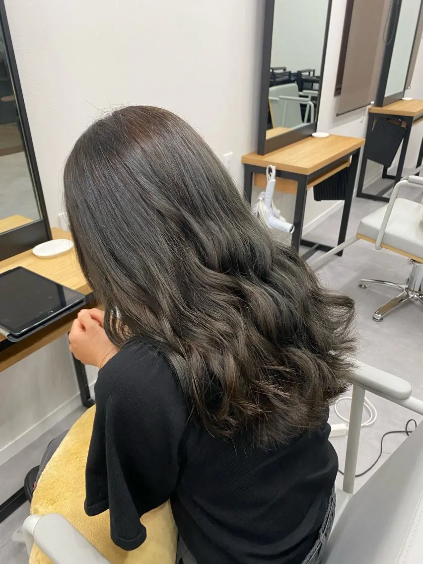 ロング パーマモデル募集中 渥美翔人のヘアスタイル