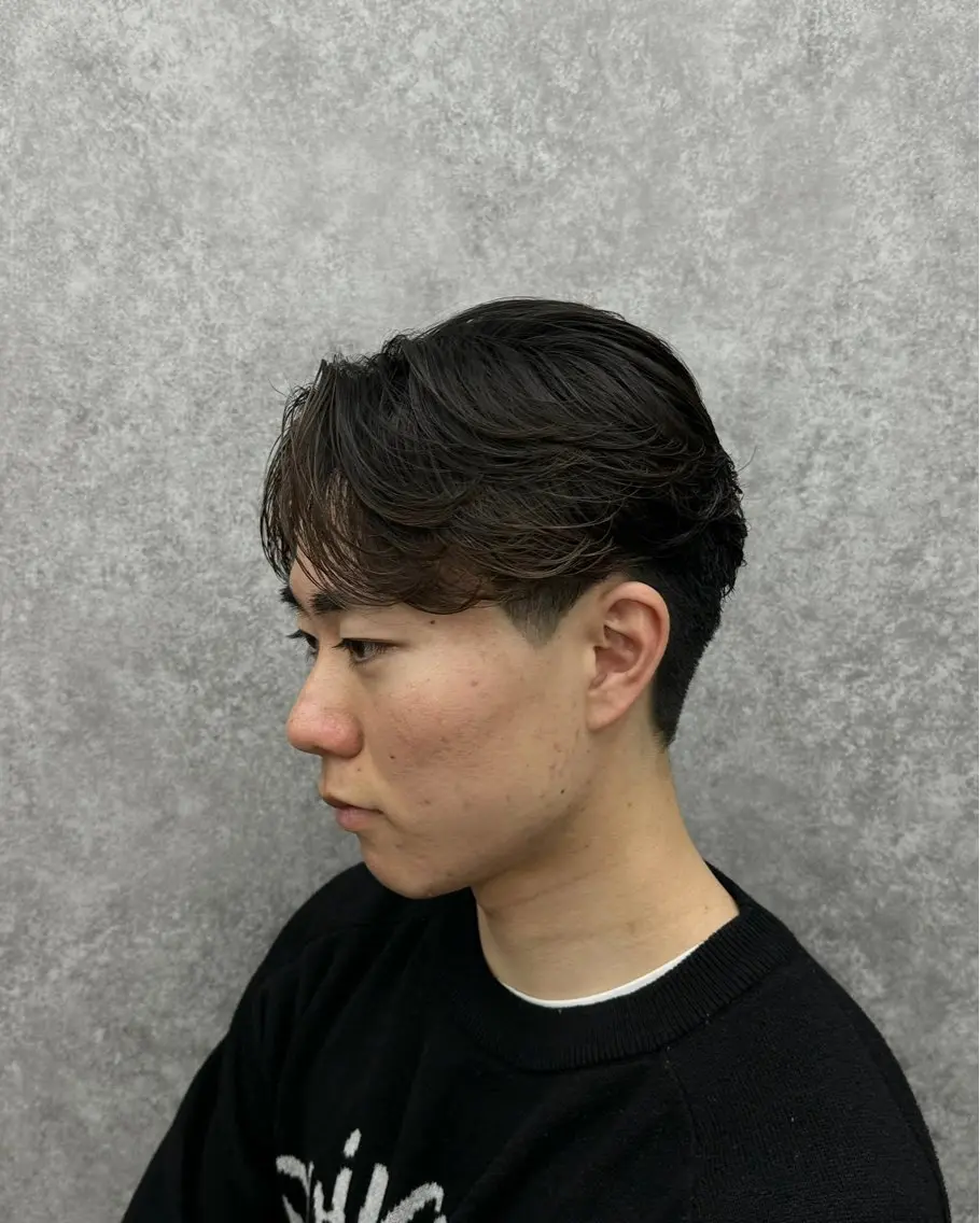ショート カット パーマ ヘアセット 🔥フェザーパーマ 特化🔥勇斗のヘアスタイル