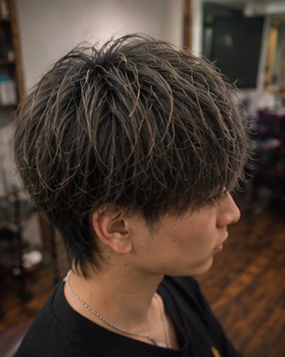 カラー メンズ カット ヘアカラー 【メンズ&髪質改善】 萬納陽介のヘアスタイル