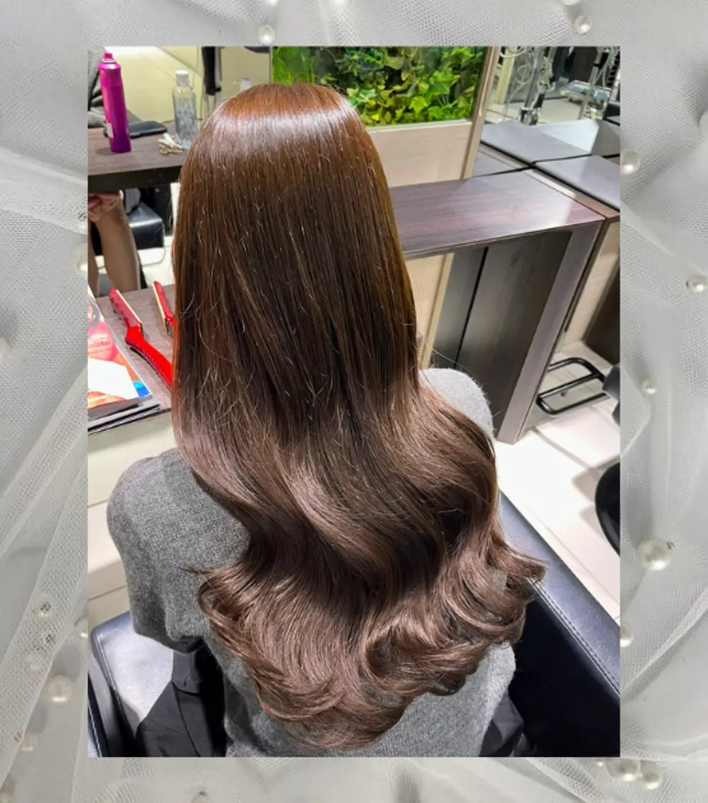 カラー ベージュカラー ブラウンカラー ヘアカラー みゆ💖💫透明感 カラー／ヘアアレンジのヘアスタイル