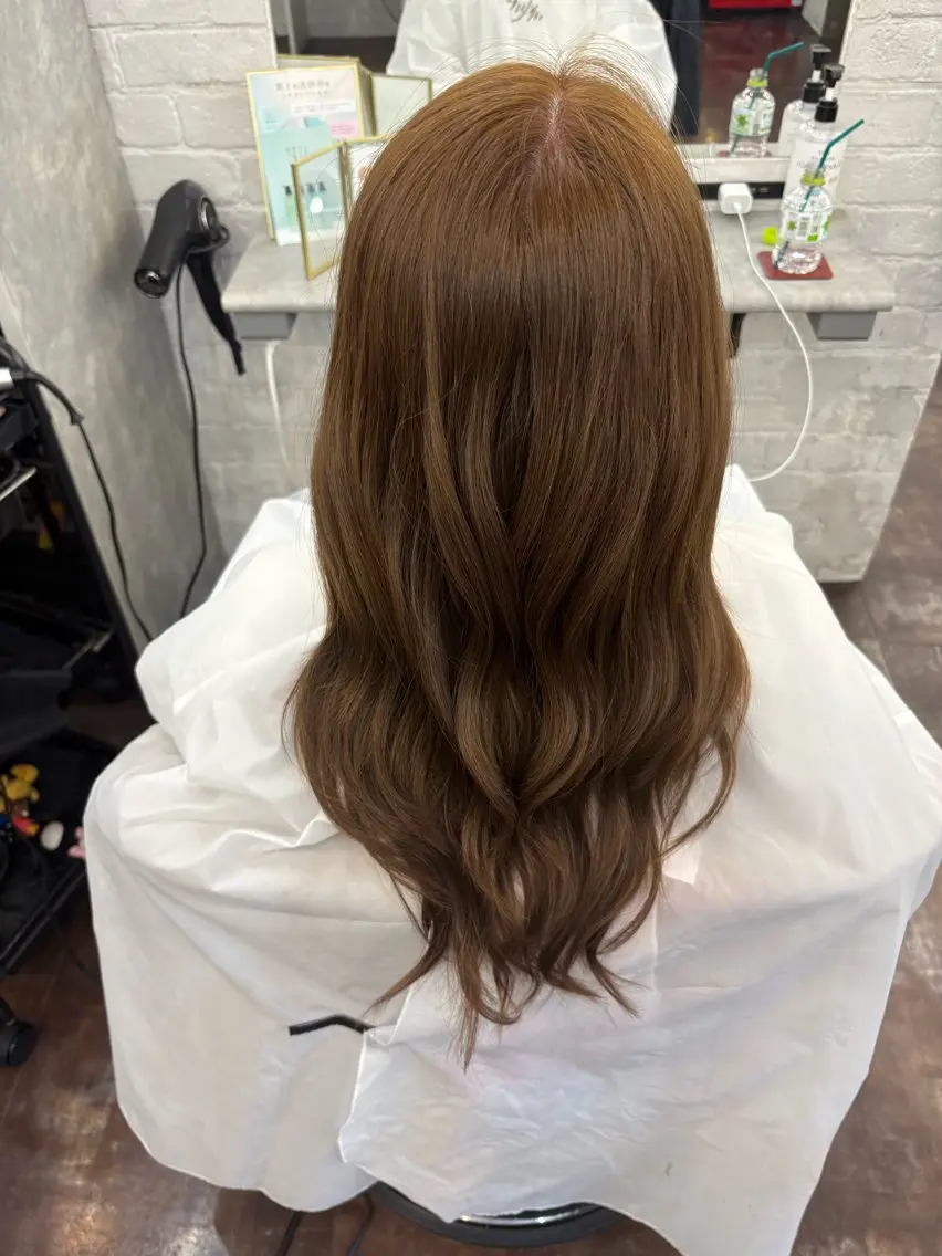 ロング カラー ヘアカラー 艶・透明感カラー🦕 彩羽🫧🪽のヘアスタイル