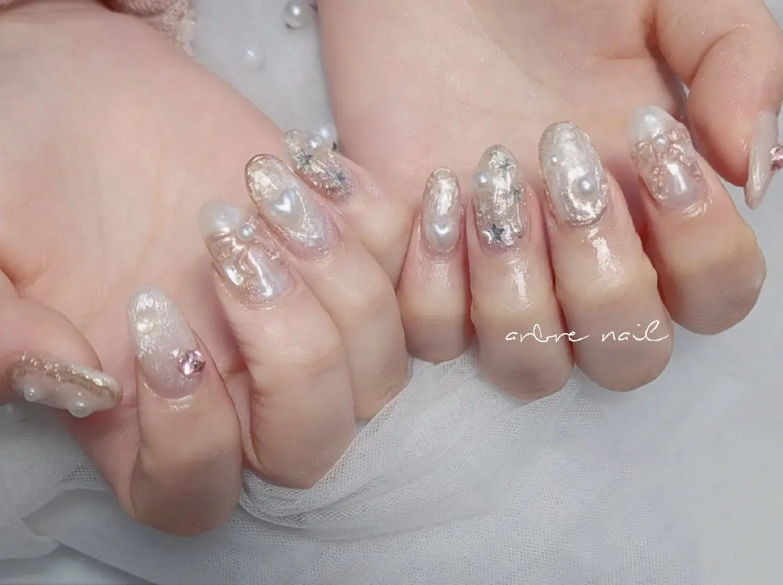 ネイル ✯.。 arbre  nail 。✯.のネイルデザイン