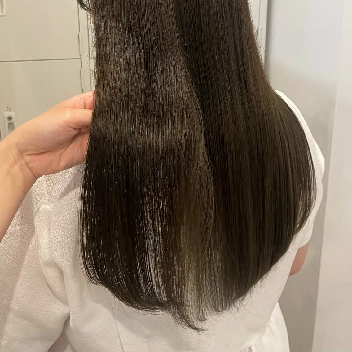 ロング カラー カット ヘアカラー トリートメント canon/レイヤー /透明感カラーのヘアスタイル