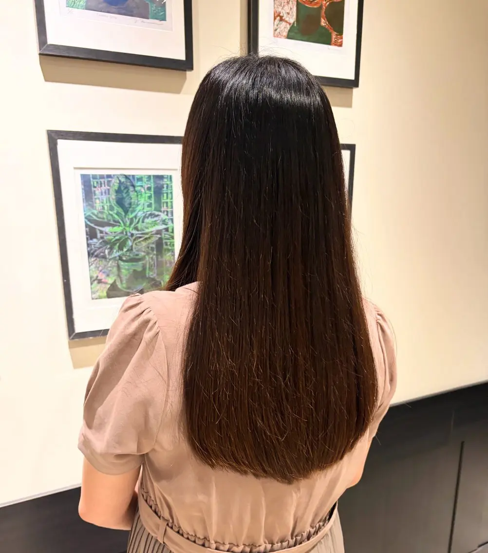 ロング モデル様募集中 ✂️カギワダのヘアスタイル