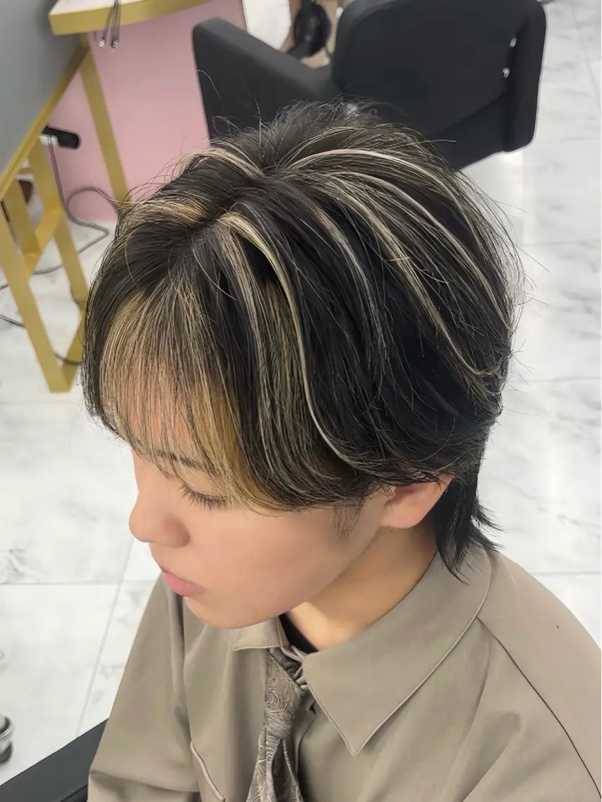カラー メンズ メンズ特化型美容師 ‪‪★あおいのヘアスタイル