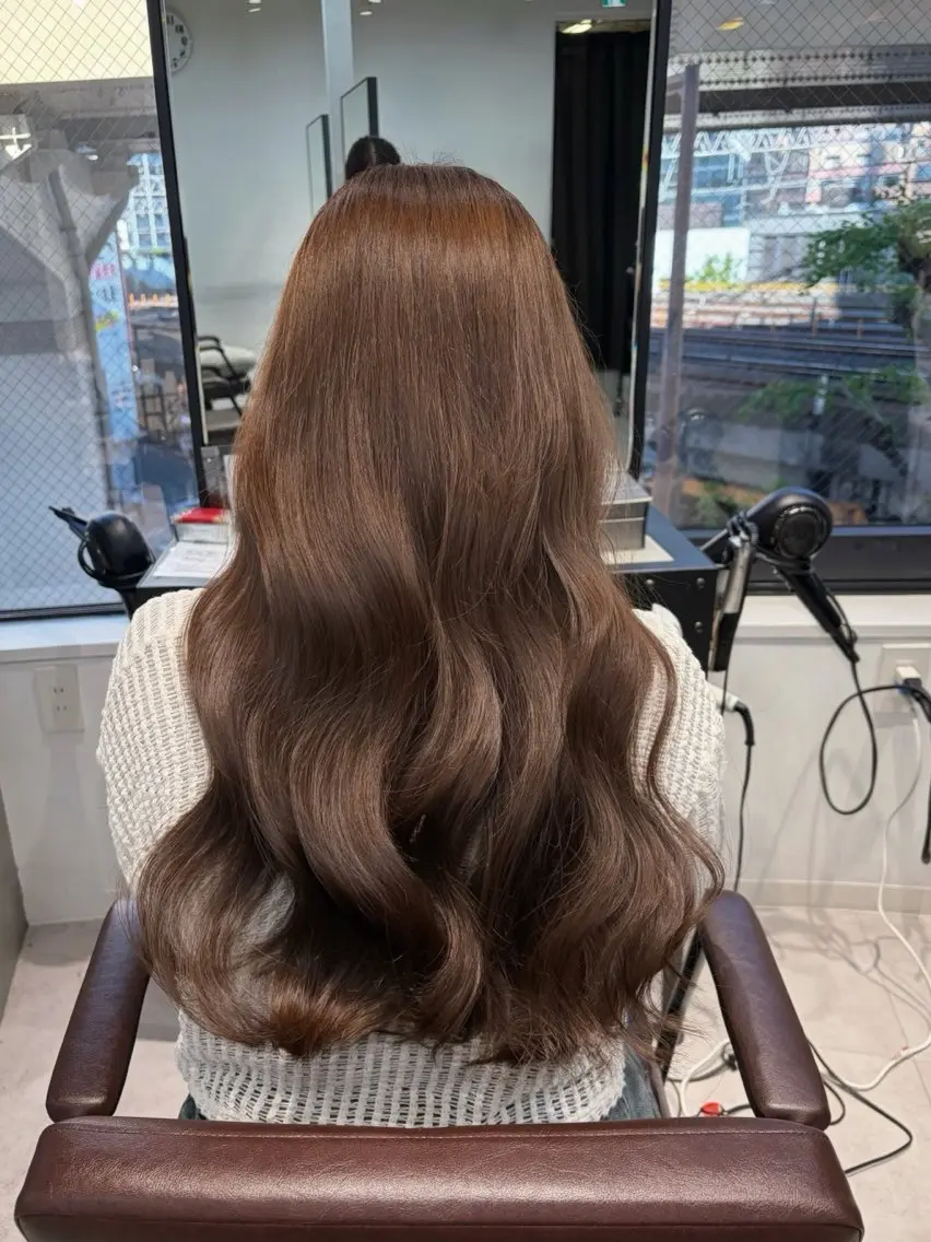 カラー 梅田♡韓国ヘア mao໒꒱のヘアスタイル