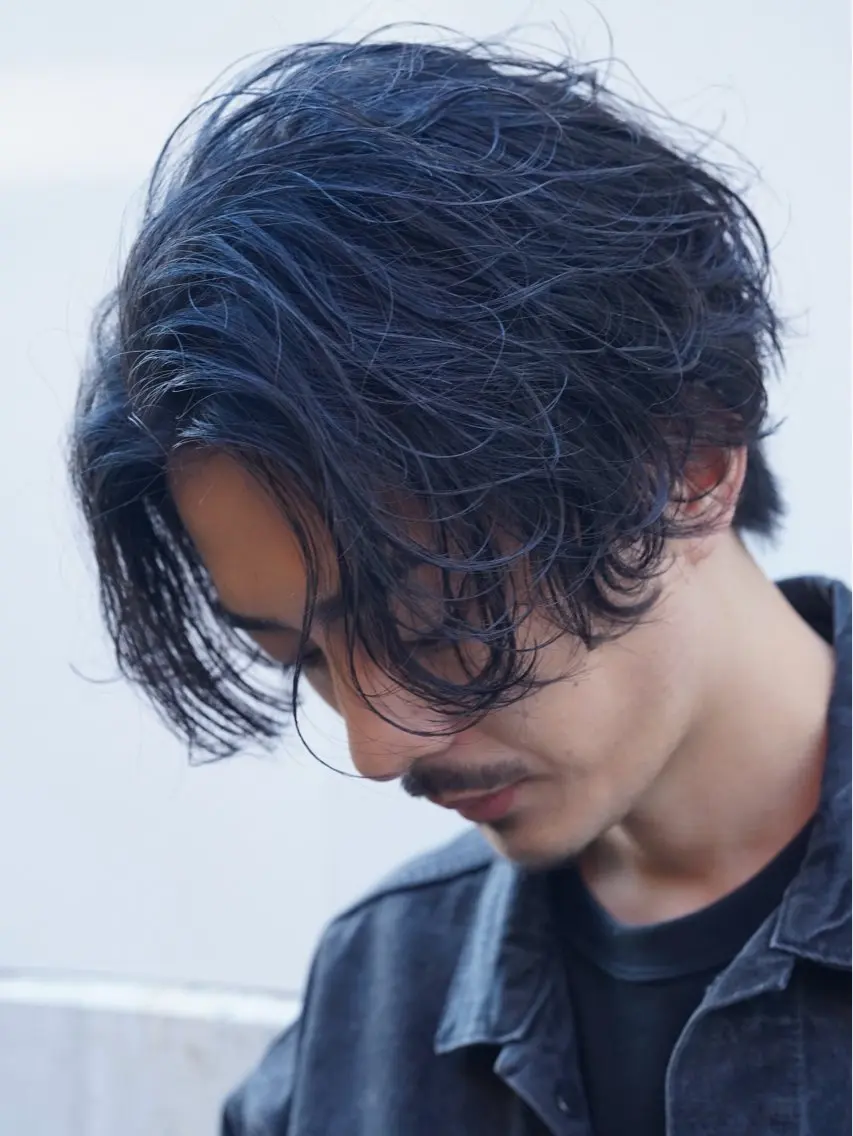 ショート パーマ メンズ カット パーマ fifth/メンズ/ シャドウパーマ/星七のヘアスタイル