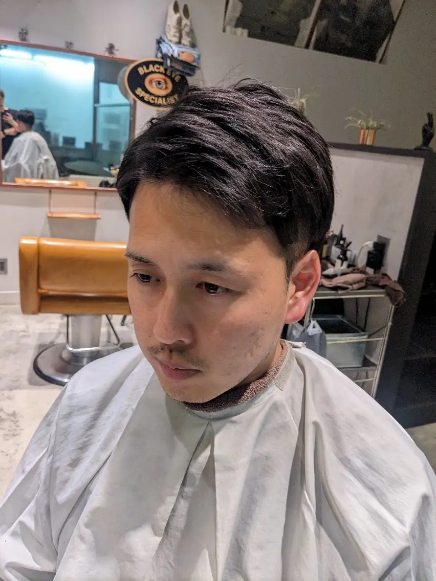 メンズ over two  藤が丘のヘアスタイル