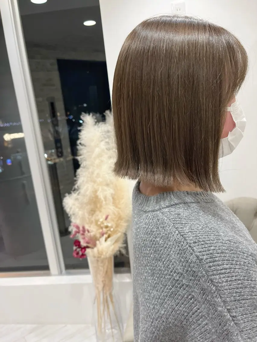 シャンプー+カット+BYKARTEシステムトリートメント+スタイリング🌷マイクロバブルのクレンジング＆ホームケア付きの写真