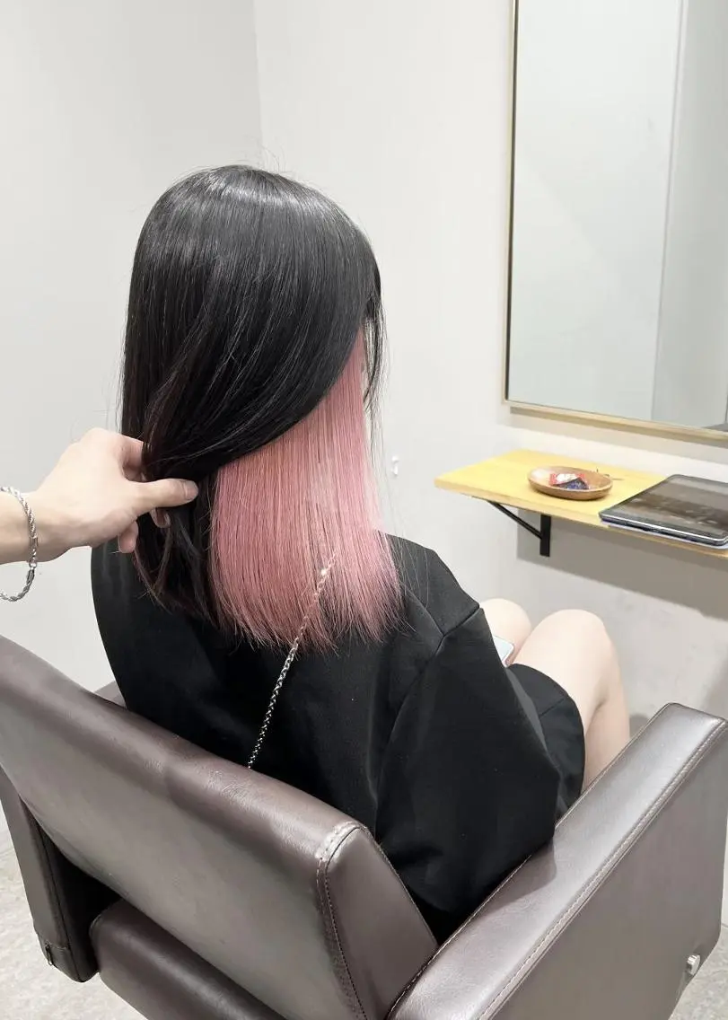インナーカラー+スプリナージュトリートメントの写真
