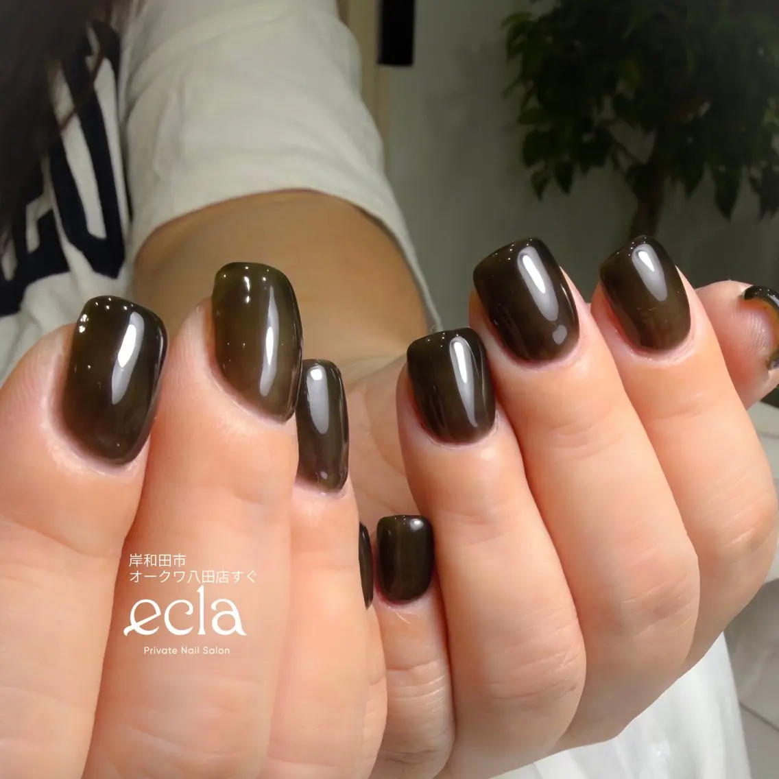 ネイル クリアネイル ワンカラーネイル シンプルネイル Nail Salon ecla 〜エクラ〜のネイルデザイン