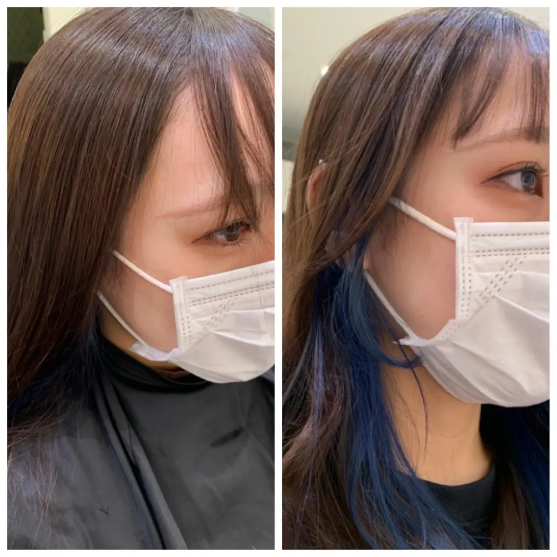 ロング カラー 🦋　大塚 絢　🦋のヘアスタイル