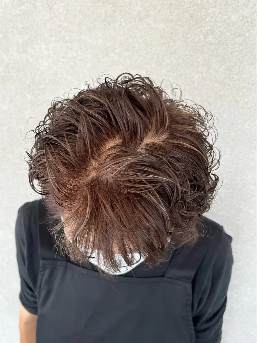 ✨【定期メンテナンス】似合わせカット+リタッチカラー(marbbシャンプー付き・根元3cmまで)の写真