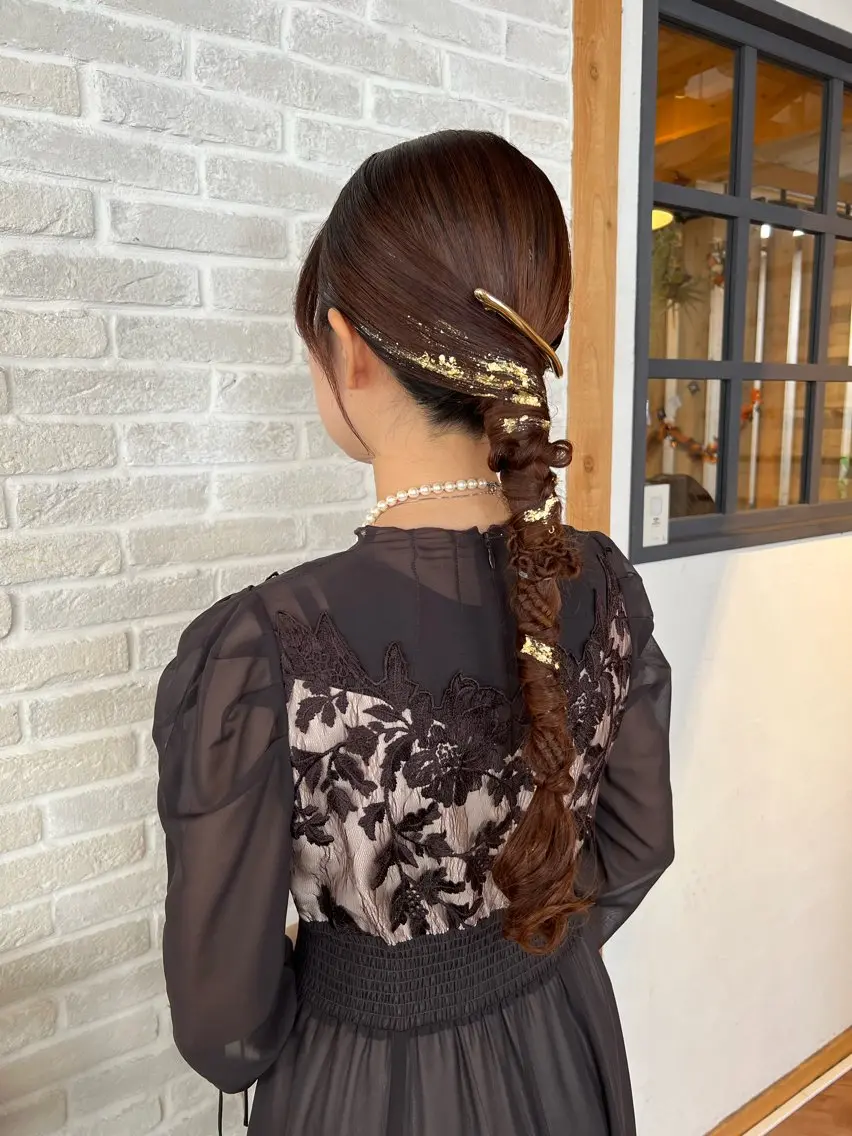 ロング ヘアアレンジ Topstylist YUKIのヘアスタイル