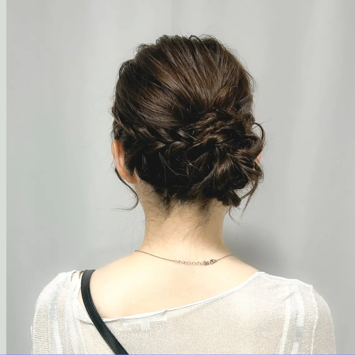 ヘアアレンジ お団子ヘア ヘアセット 川崎ヘアメイク🪞 CHATEAUのヘアスタイル