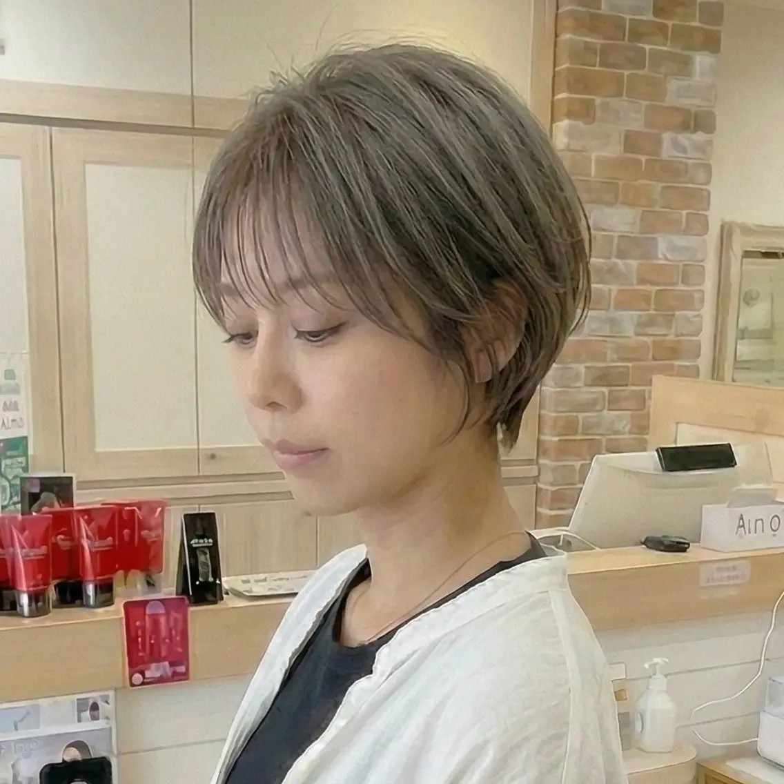 丸みショートボブ【ハニーショート】の写真