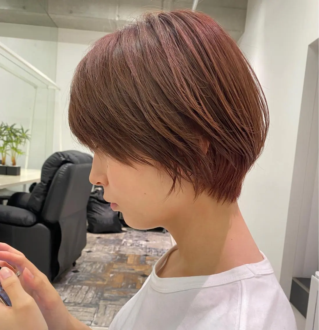 ショート カラー ヘアアレンジ カット ヘアカラー トリートメント 【代表】 たき〜のヘアスタイル