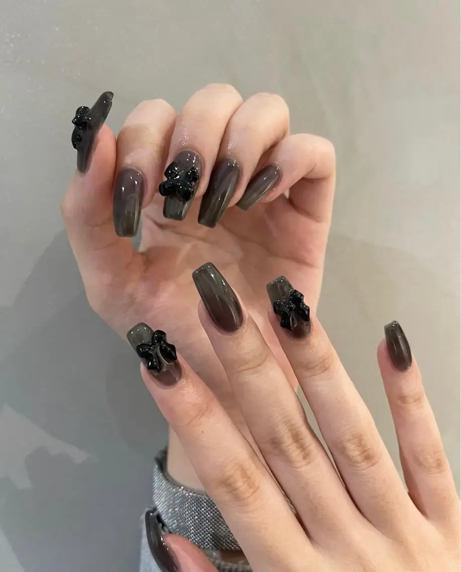 ネイル 韓国ネイル マグネットネイル 持ち込み ハンドネイル Mimi Nail_Royalのネイルデザイン