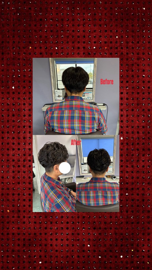 パーマ カット パーマ 工藤 千宙のヘアスタイル
