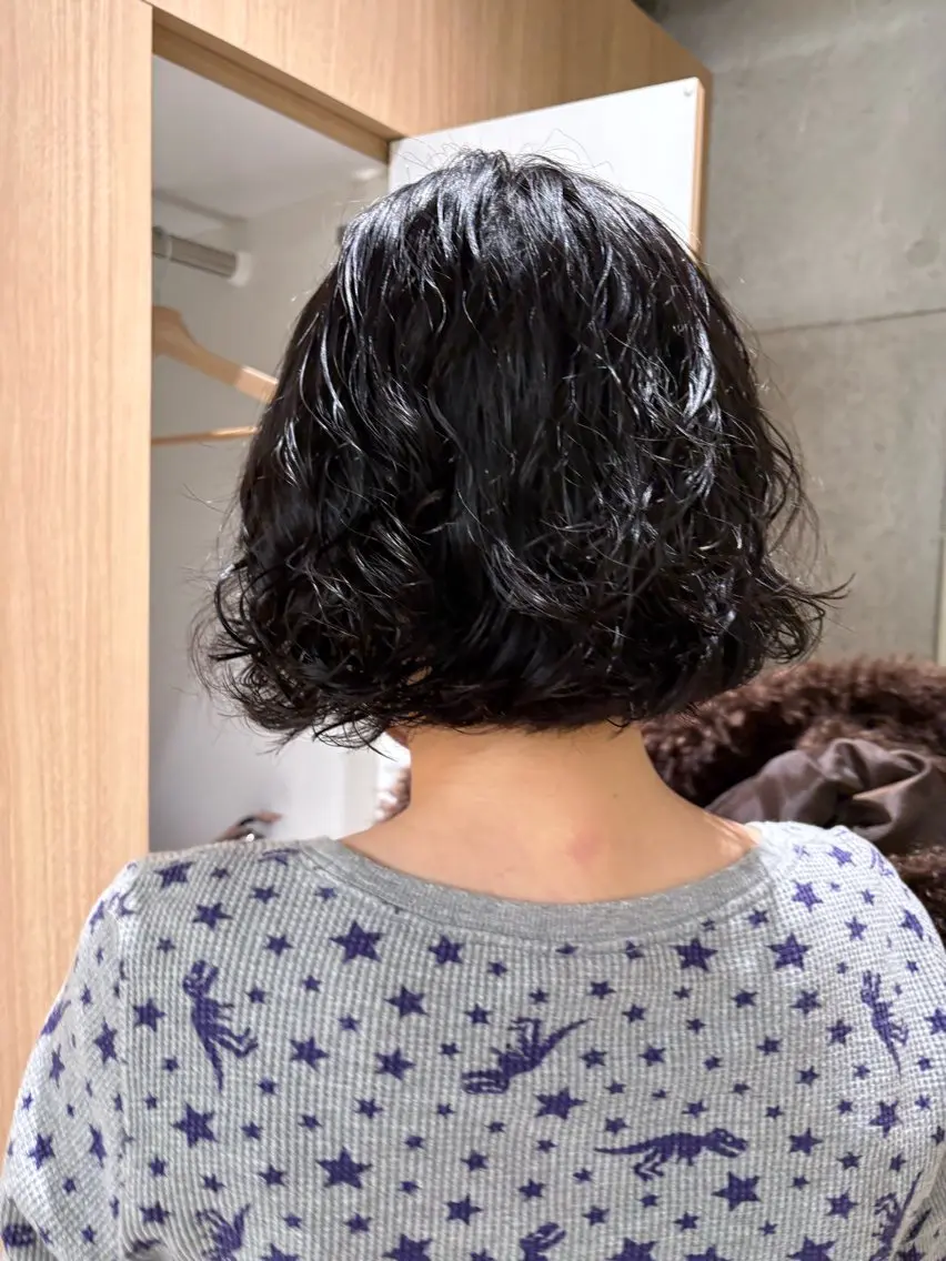 ショート パーマ 🎀レイヤー/パーマ カラー/ai🎀のヘアスタイル