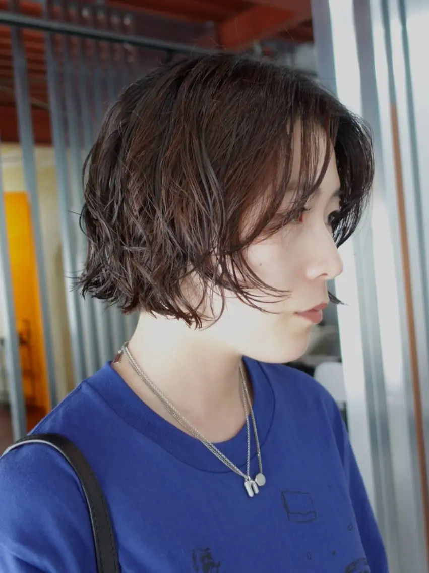 カット+パーマの写真