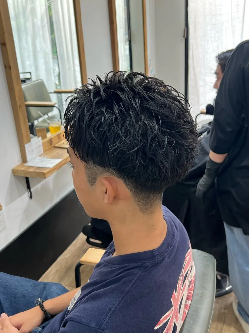 ショート ヘアアレンジ メンズ カット メンズカット/ & 髙下 幹大のヘアスタイル