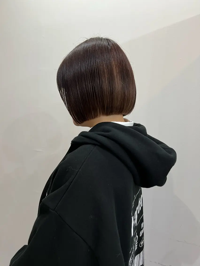 ショート カット 髪質改善／縮毛矯正 関根青葉のヘアスタイル