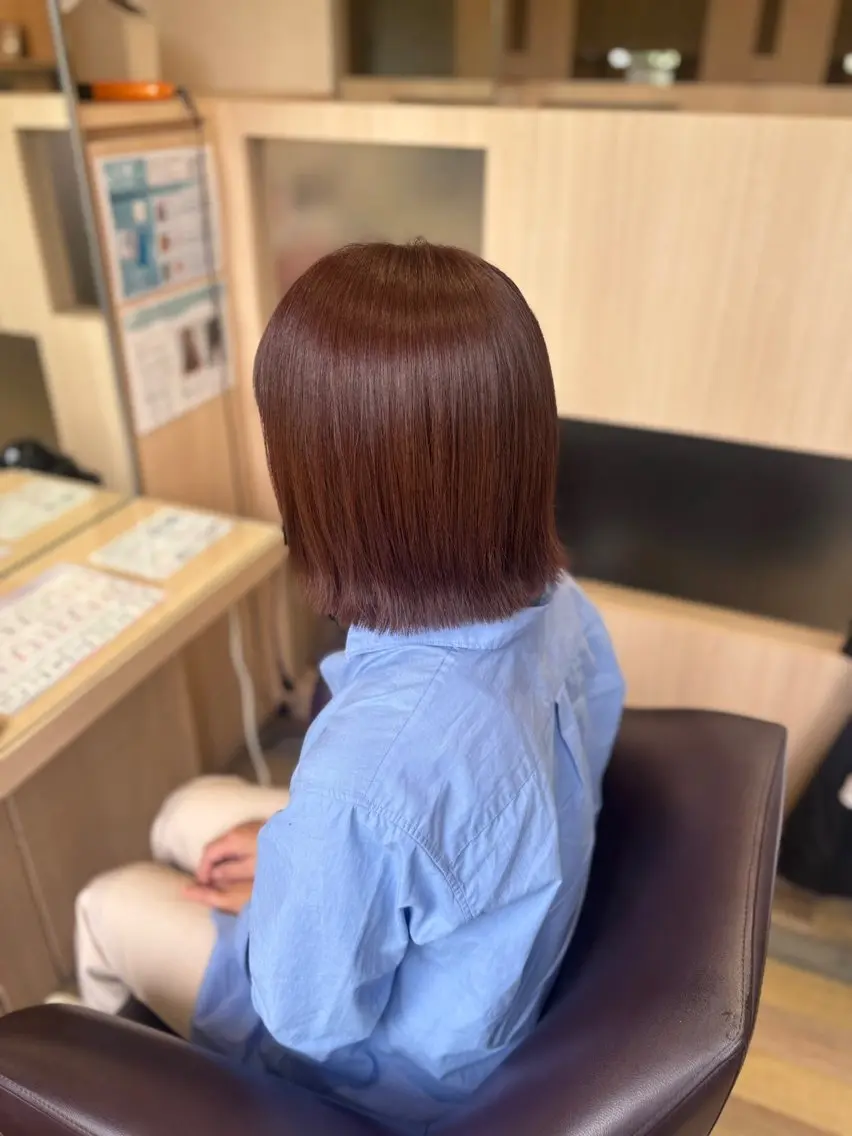 ショート カラー 下澤 天音のヘアスタイル