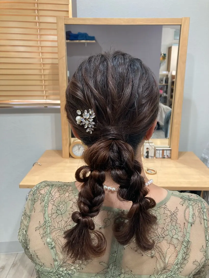 ヘアアレンジ ヘアセット Gypsoly ☺︎ゆきのその他イメージ