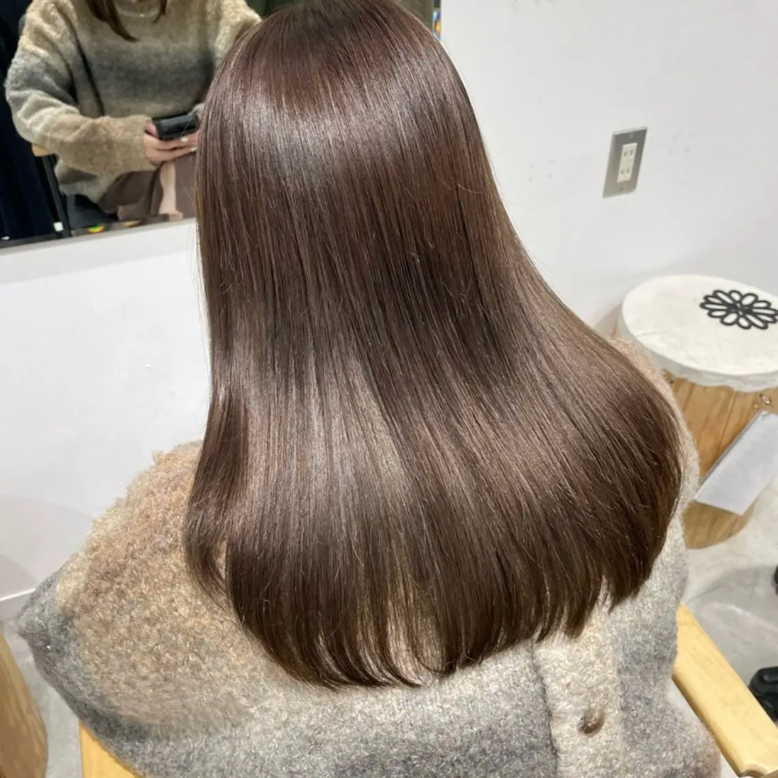 ロング カラー clan .のヘアスタイル