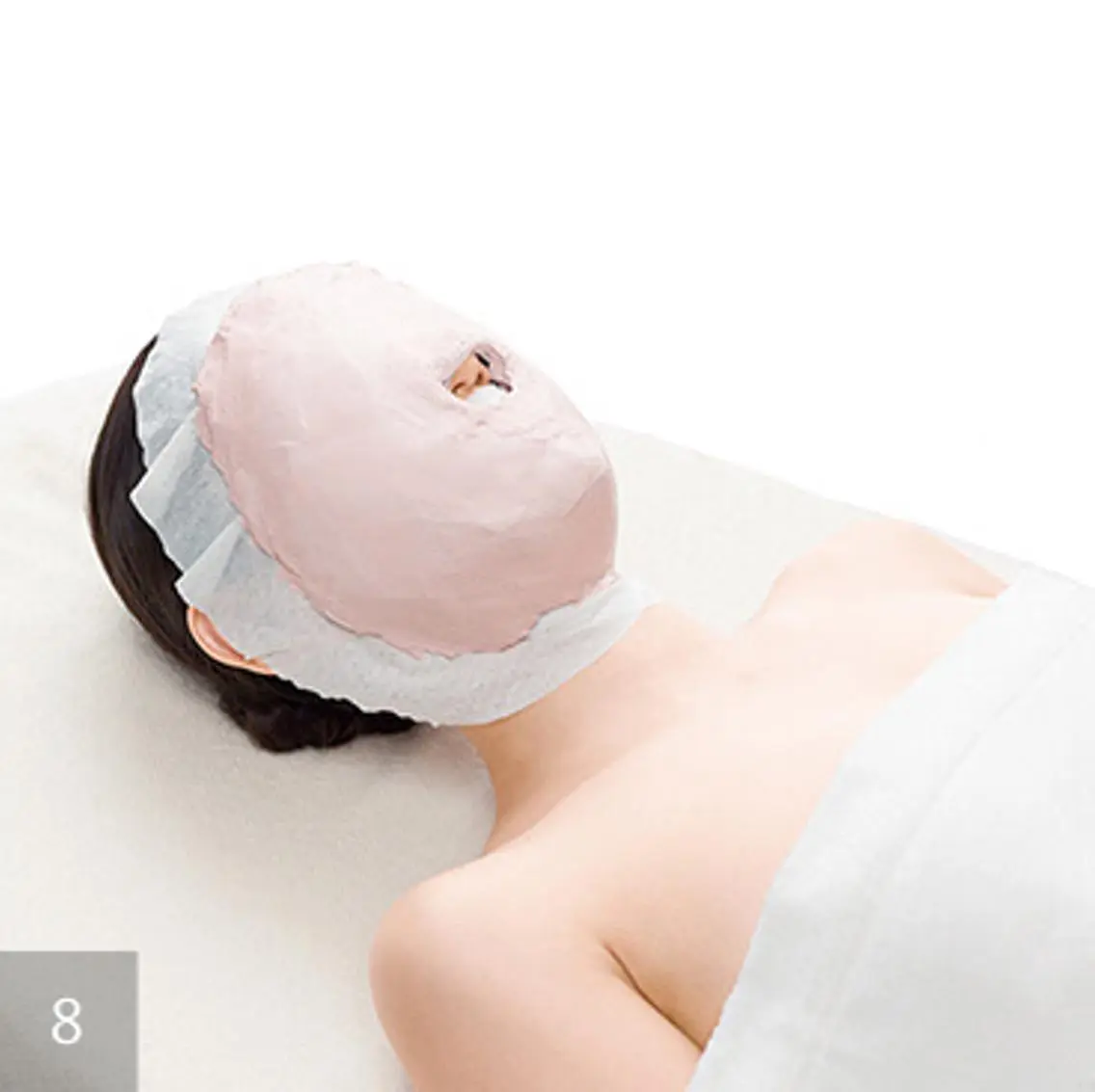 シワ改善で話題のリンクルショットをたっぷり使用したエステ💎3D石膏パックで完全ホールド⭐️🉐60分8,250円の写真