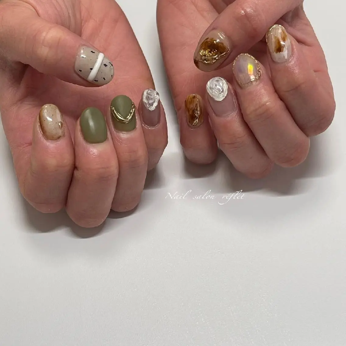ネイル ハンドネイル Nailsalon Lebelのネイルデザイン