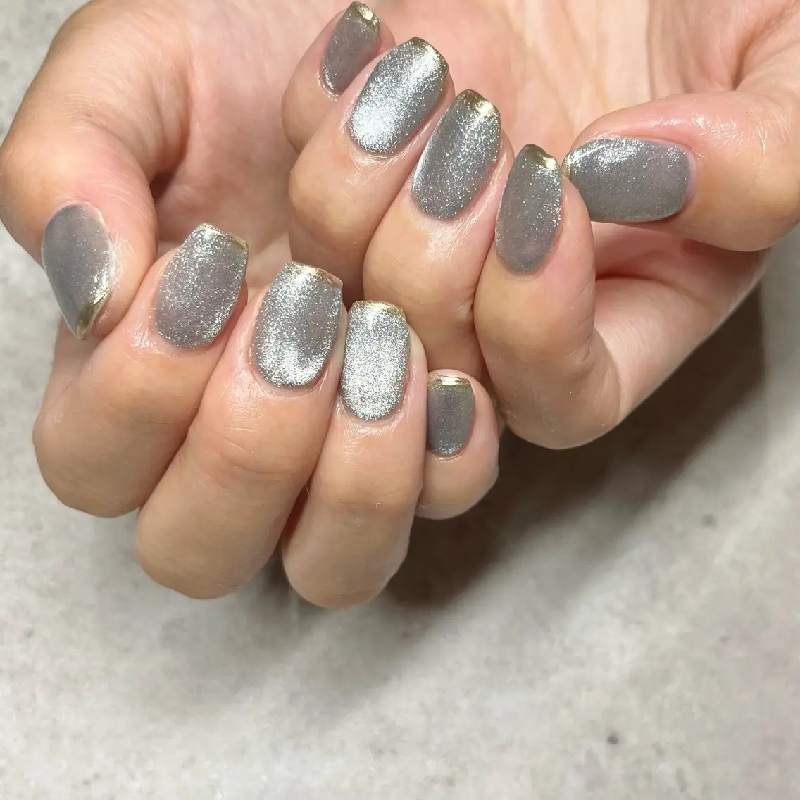 ネイル マグネットネイル Aurum ♡︎ miyukiのネイルデザイン