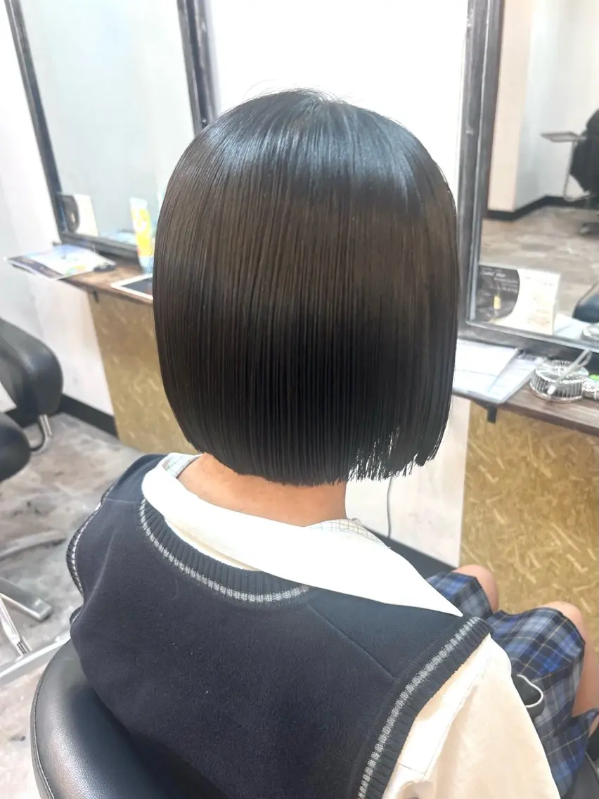 ミディアム 💫カットモデル💫 レディースボブ/のまのヘアスタイル